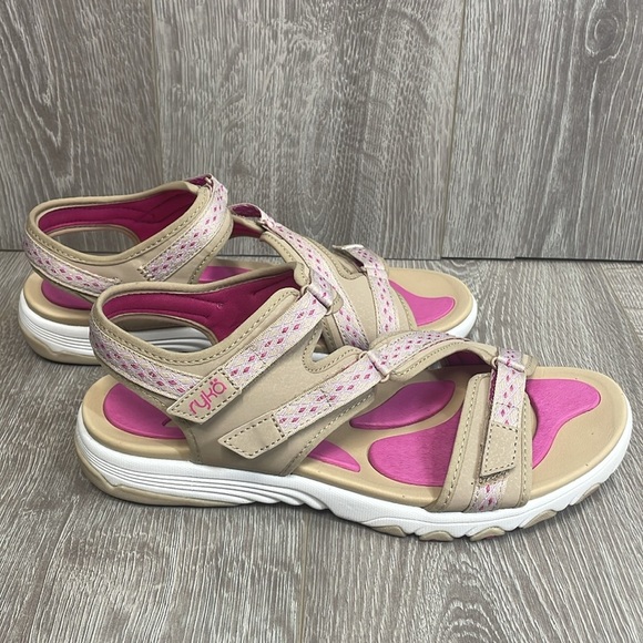 Ryka Ginger Adjustable Faux Leather Comfort Hiking Sport Sandals 10M - Picture 3 of 13